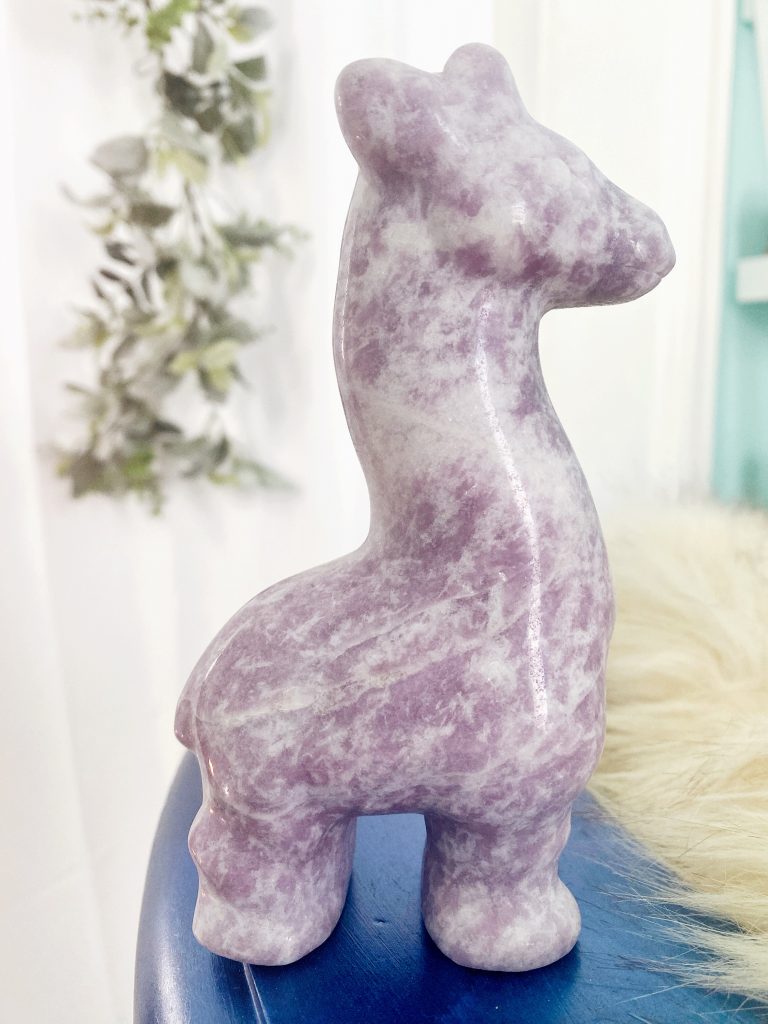 Zephyr the Lepidolite Lama