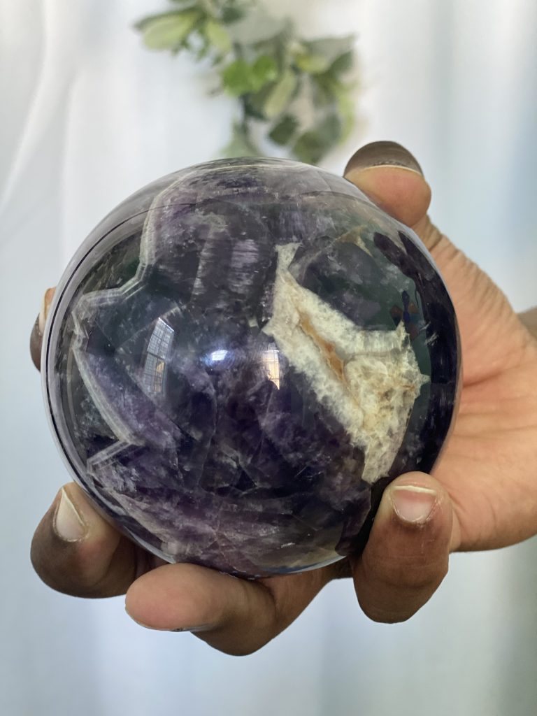 Dream Amethyst Sphere Large