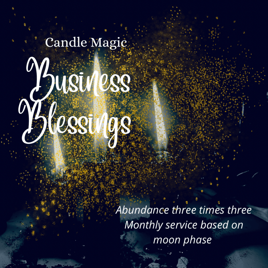 Business Candle Blessing 3x3