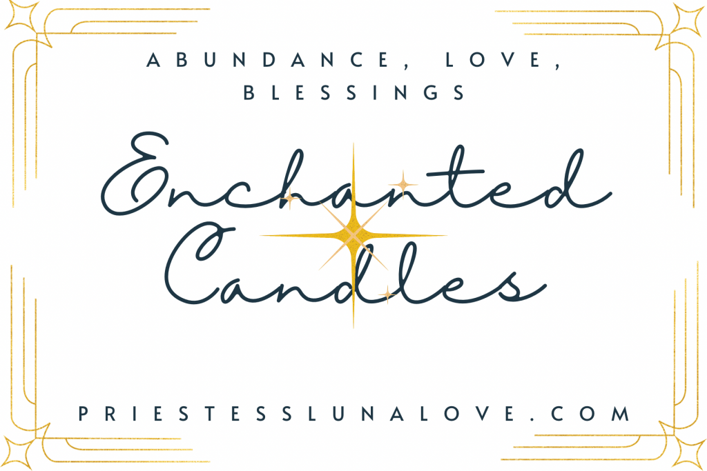 candle magic, rituals, altars, manifestation
